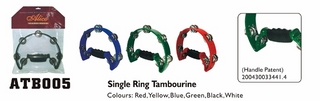 Single Ring Tambourine